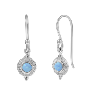 Veya Azure Opal Drop Earrings