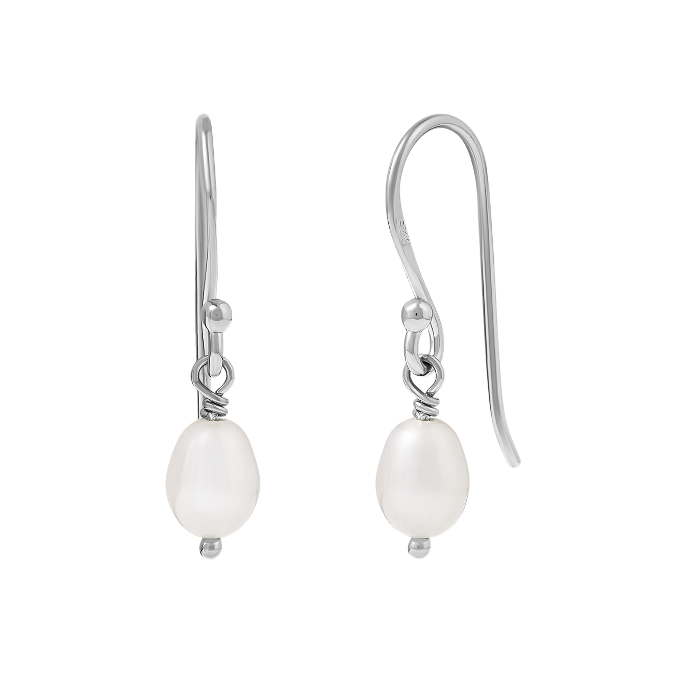 Delicate Pearl Earrings