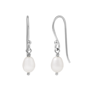 Delicate Pearl Earrings