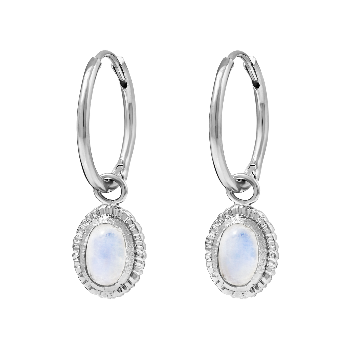 Meridian Moonstone Huggies