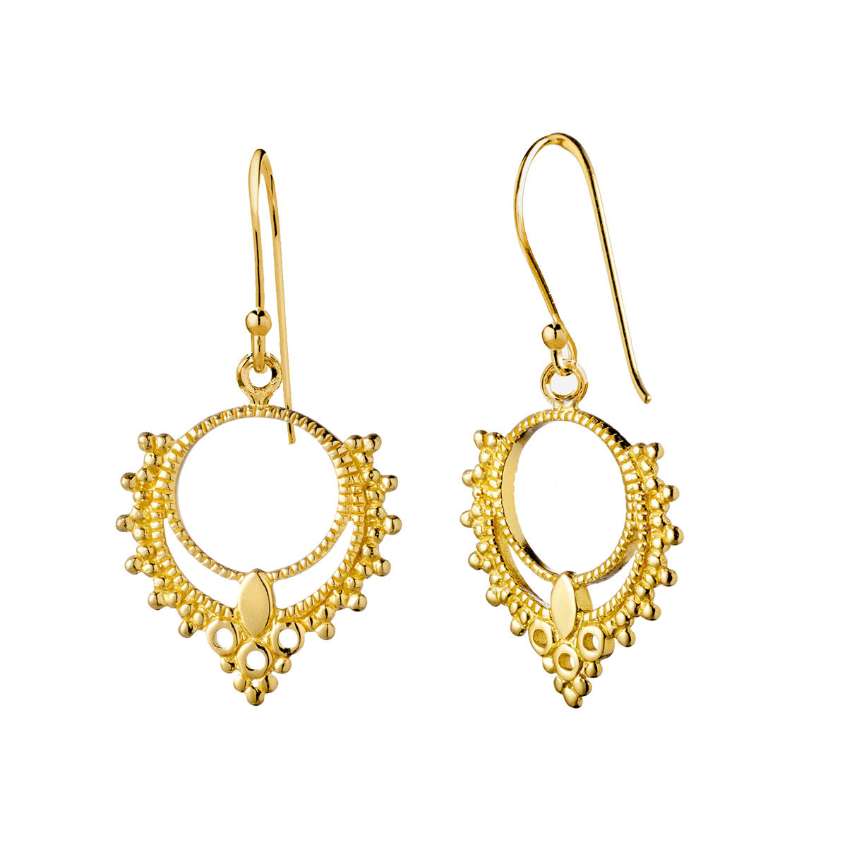 Periyar Earrings Gold