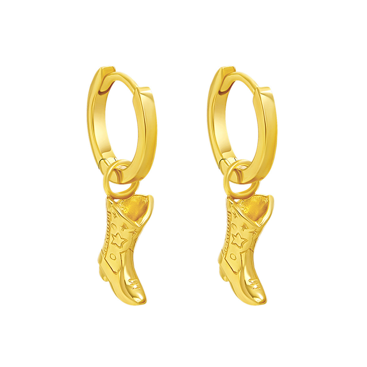 Cowgirl Boots Huggies Gold