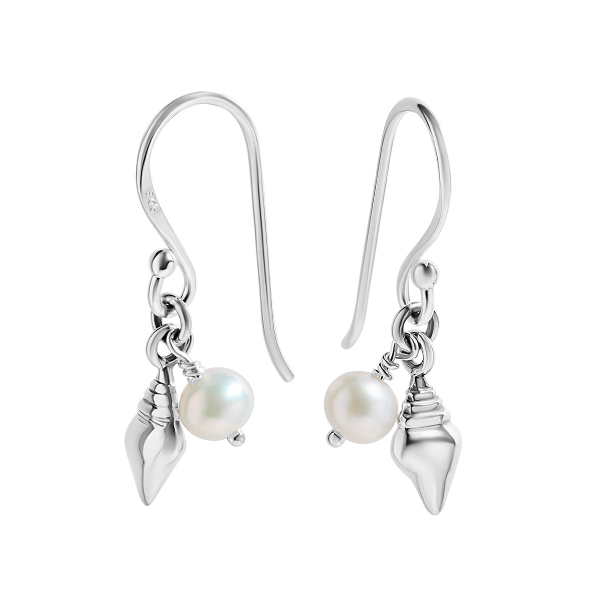 Ethereal Conch Earrings