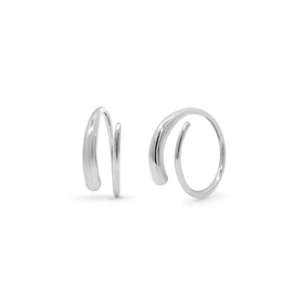 Spiral Pull Through Earrings