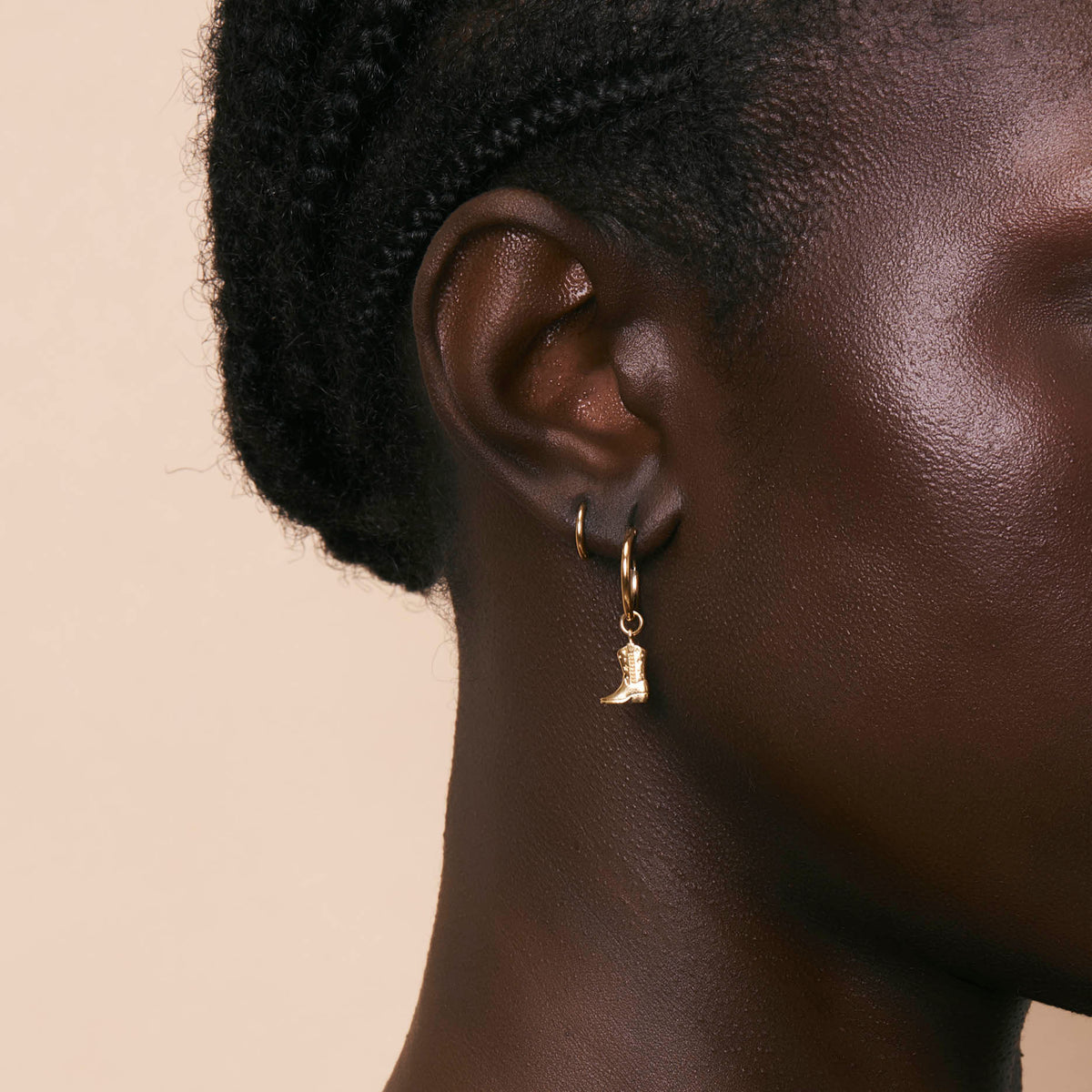 Cowgirl Boot Sleepers Gold