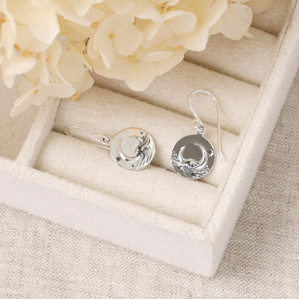 Moonlit Waves Earrings