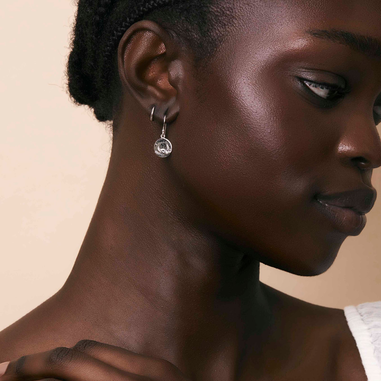 Moonlit Waves Earrings