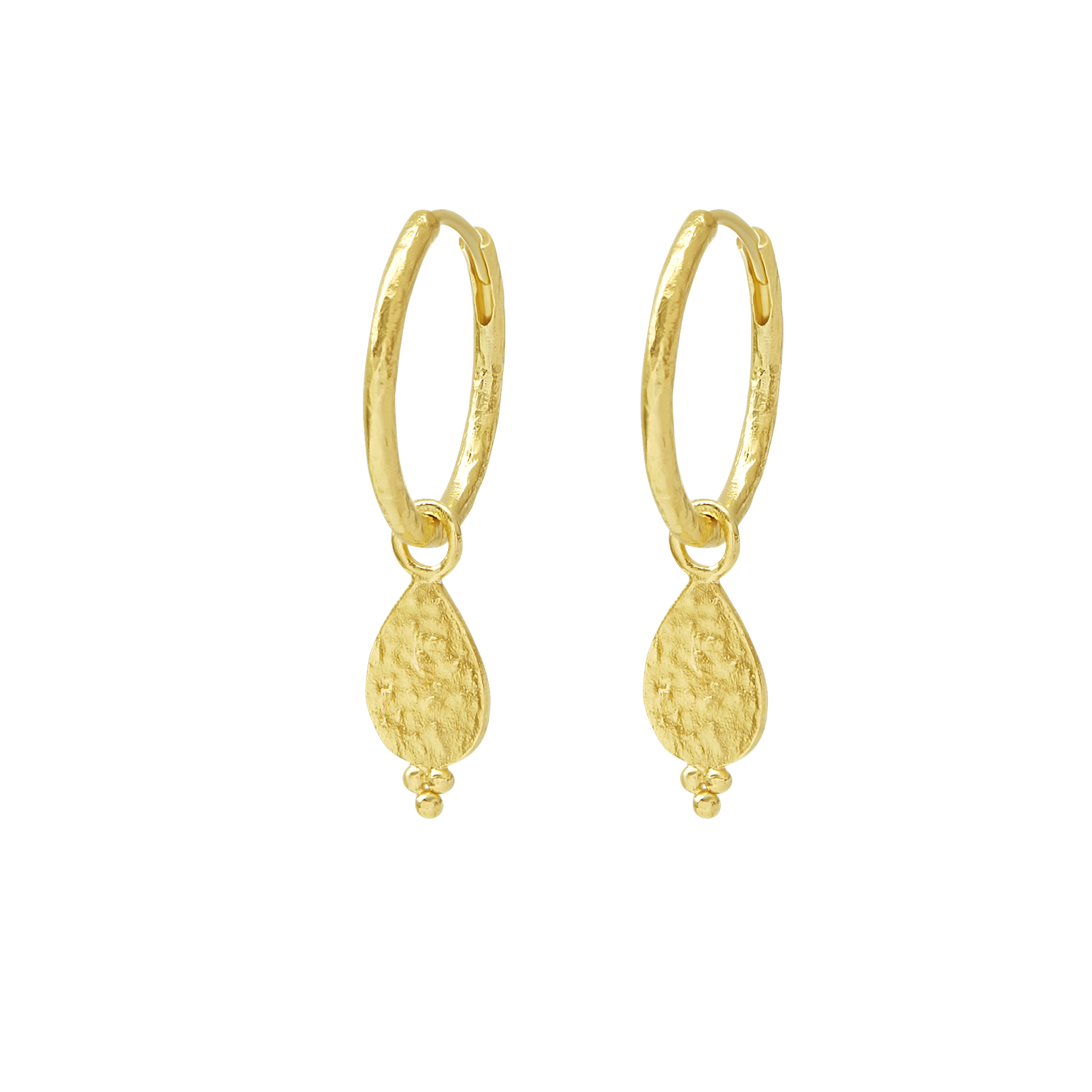 Glisten Textured Huggies Gold