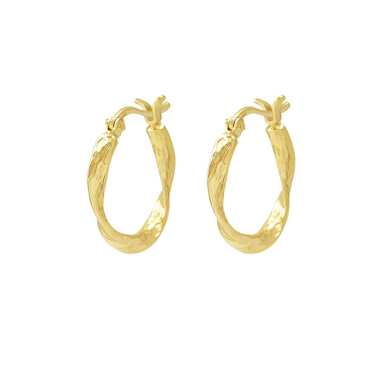 Willow Hoops Gold