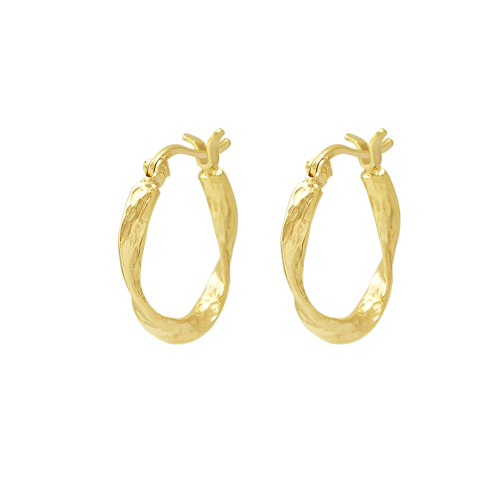 Willow Hoops Gold