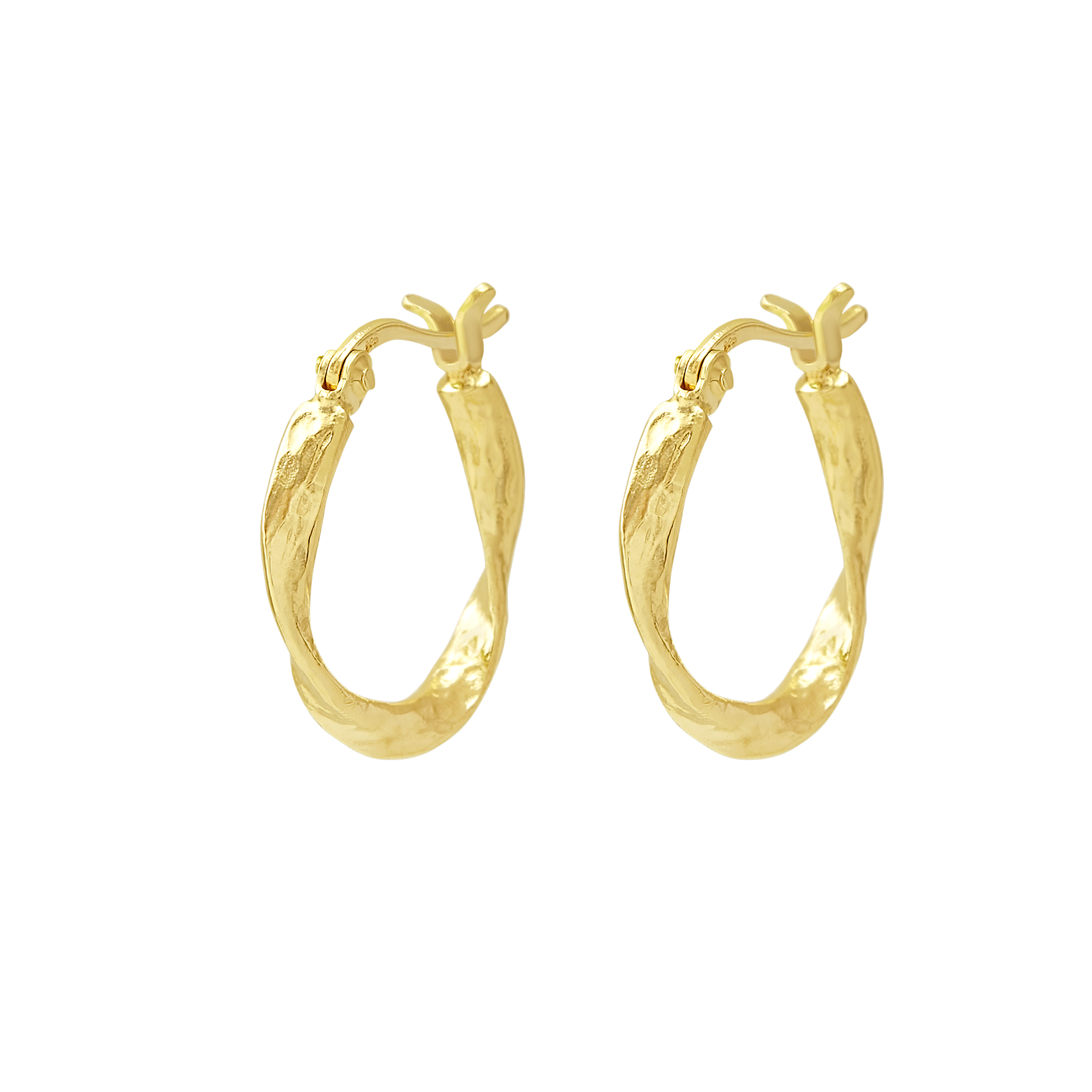Willow Hoops Gold