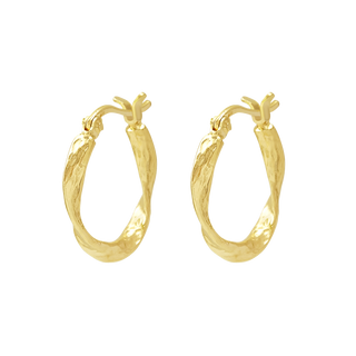 Willow Hoops Gold