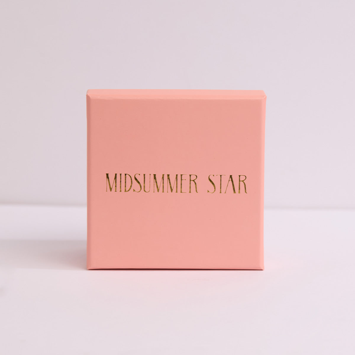 Large Square Branded Pink Box