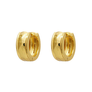 Bold Textured Huggies Gold
