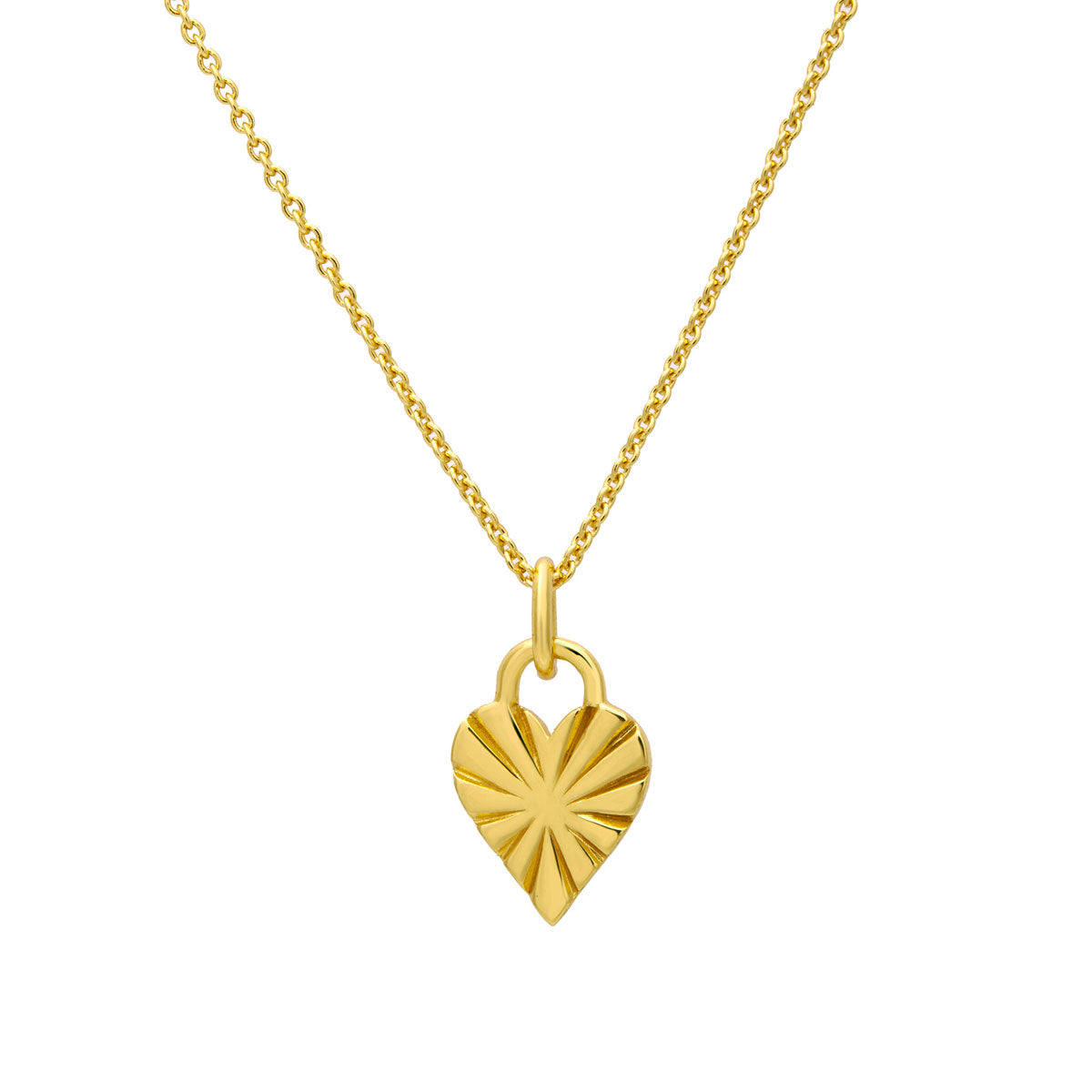 Sweetheart Necklace Gold