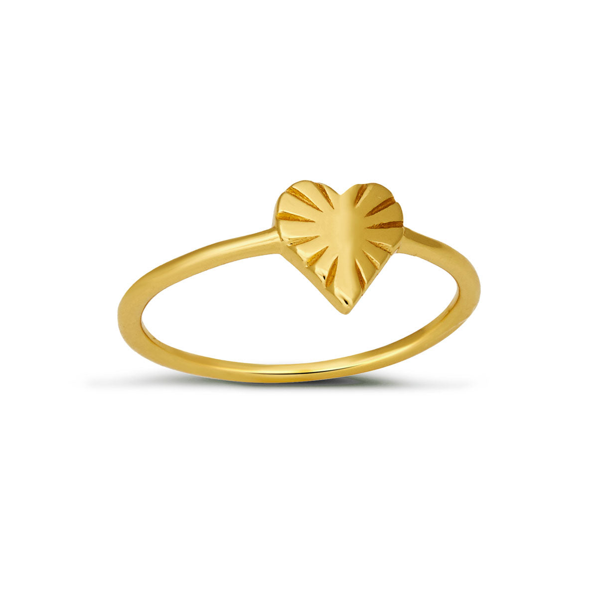 Sweetheart Ring Gold