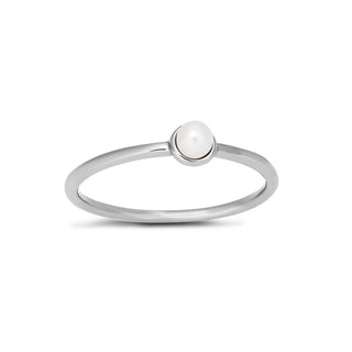 Delicate Pearl Ring - 4