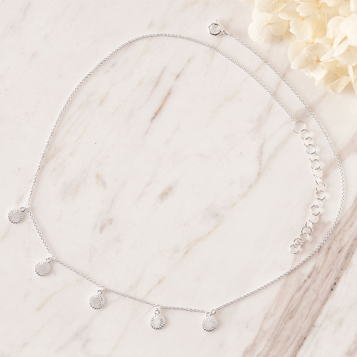 Daisy Drop Necklace