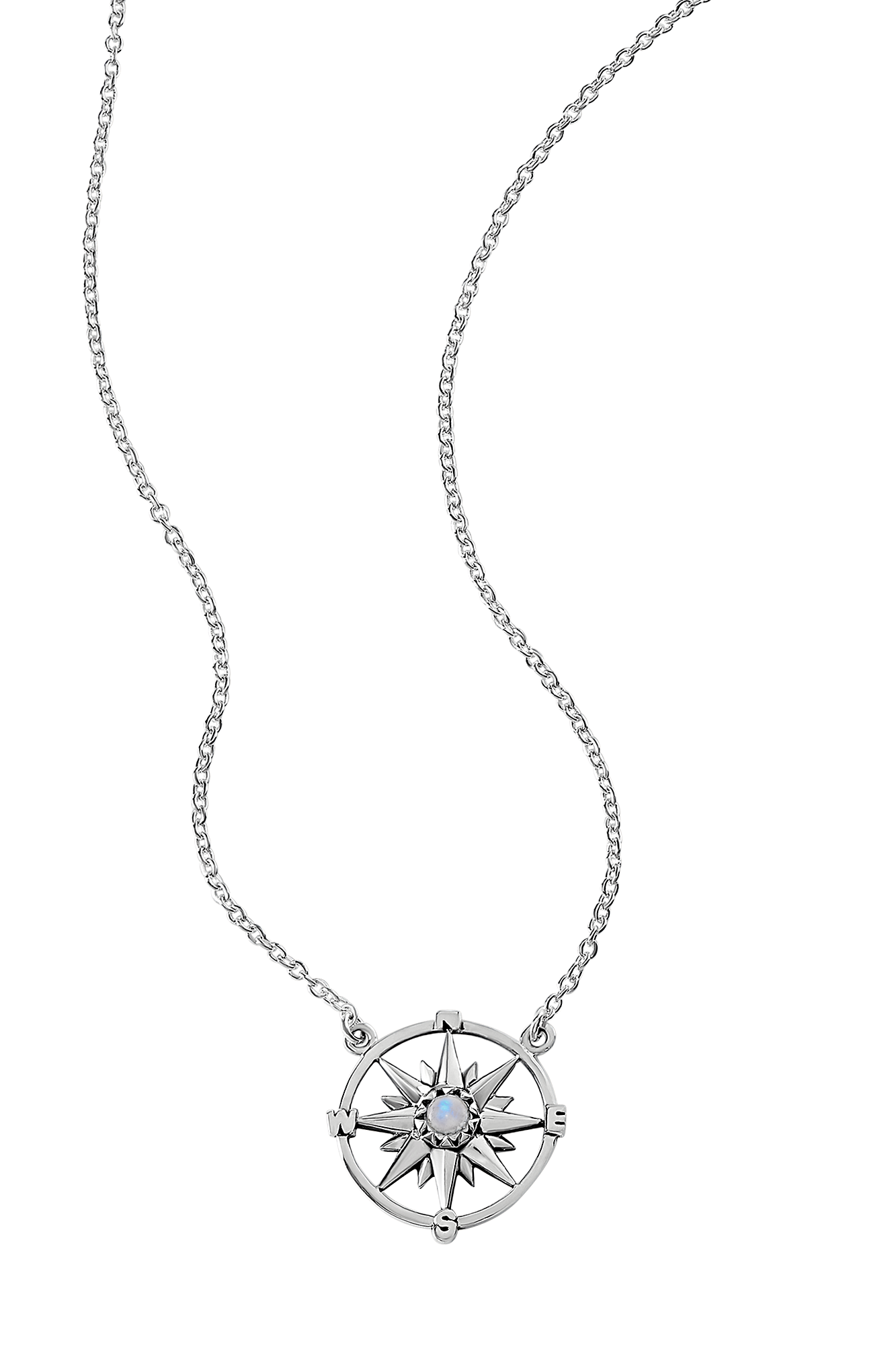 Guiding Light Compass Necklace