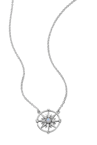 Guiding Light Compass Necklace