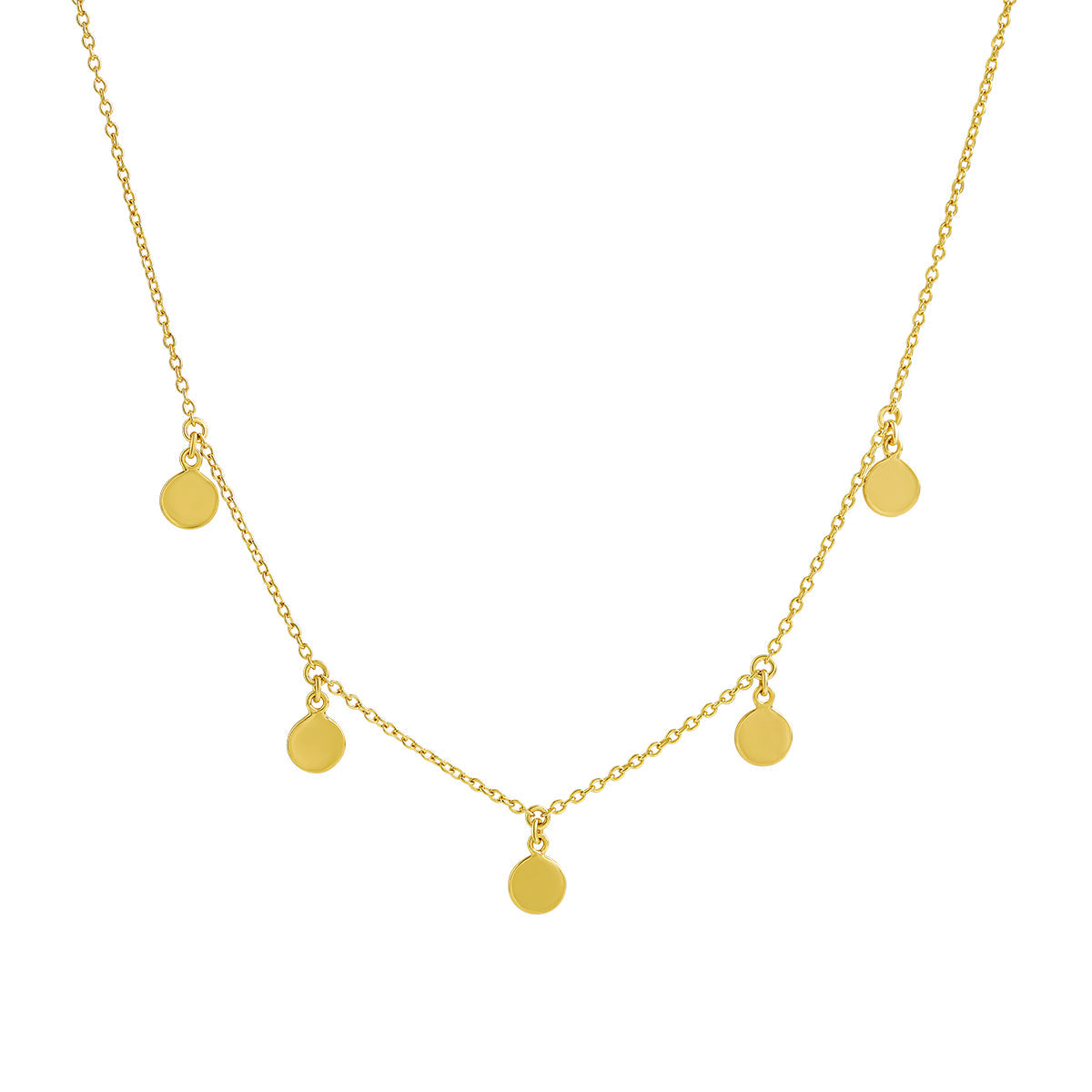 In Alignment Gold Necklace