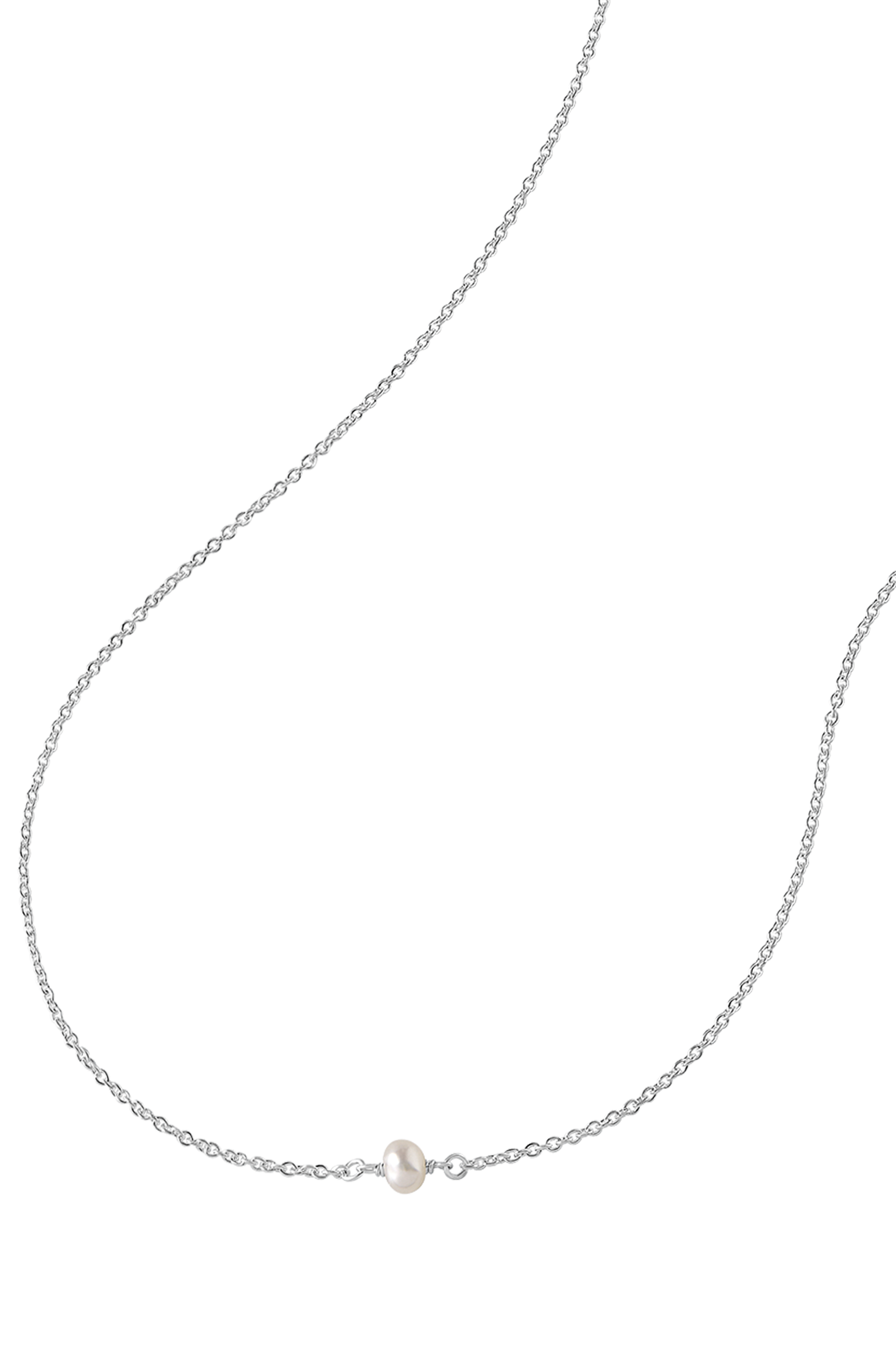 Dainty Pearl Choker Necklace