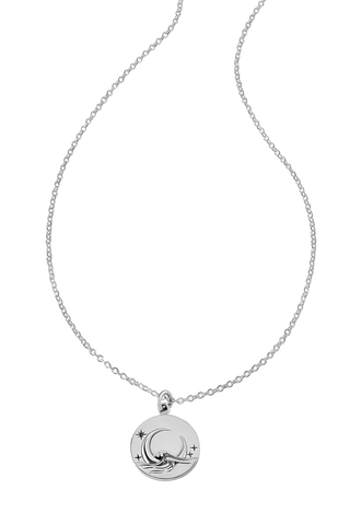 Moonlit Waves Necklace