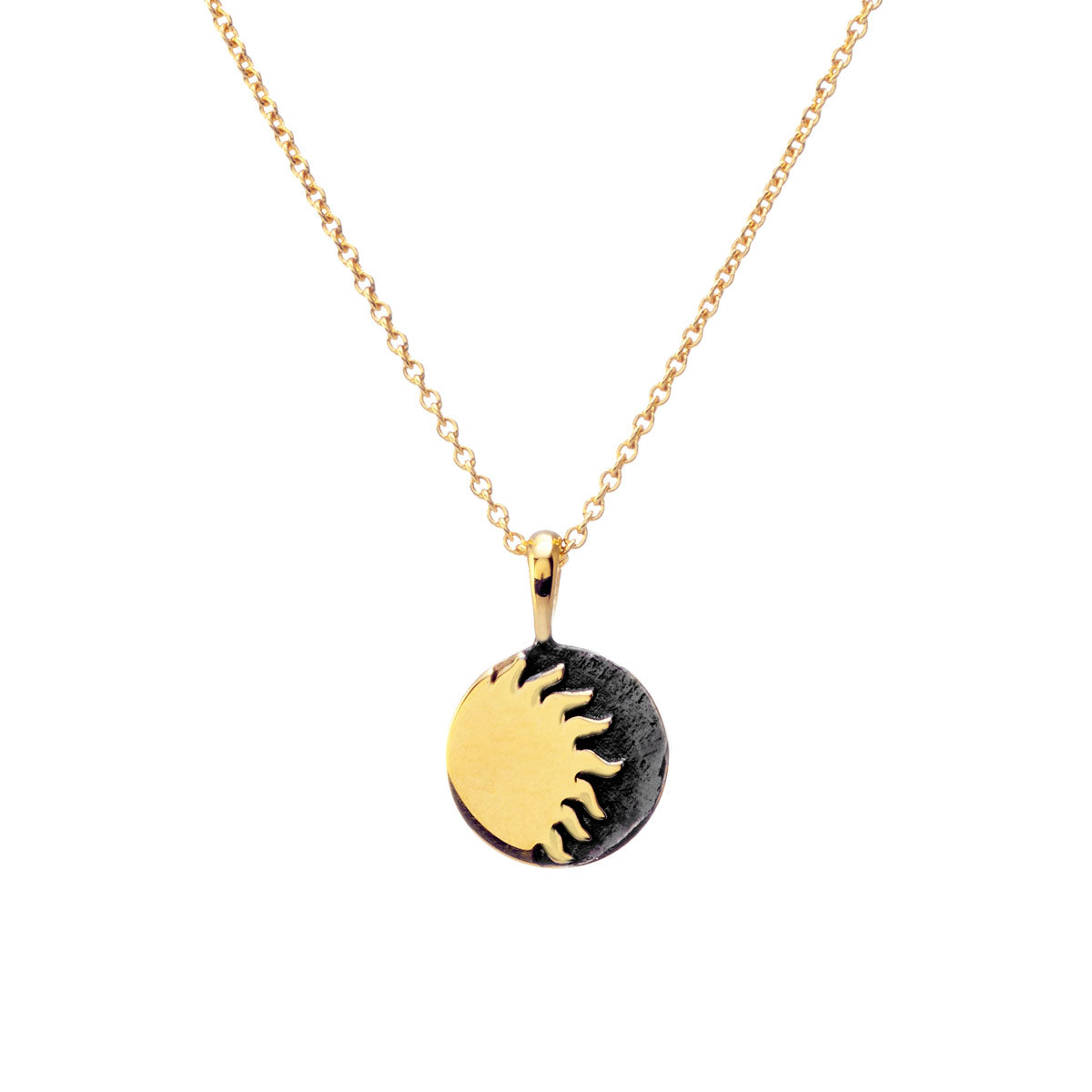 Celestial Midnight Necklace Gold