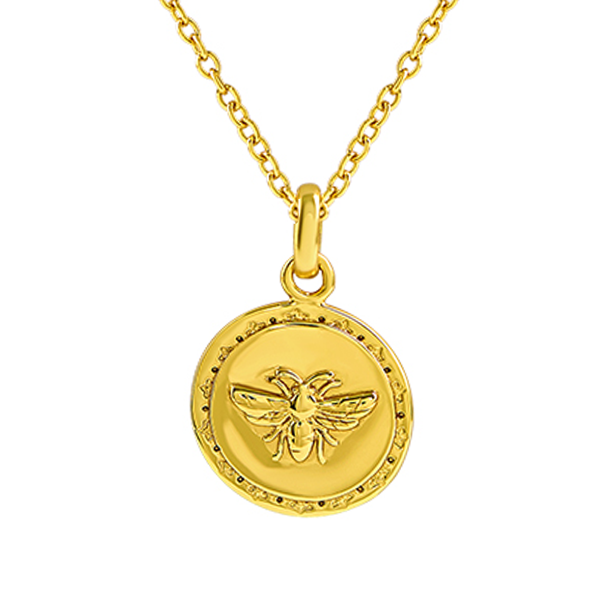Shining Bee Gold Necklace