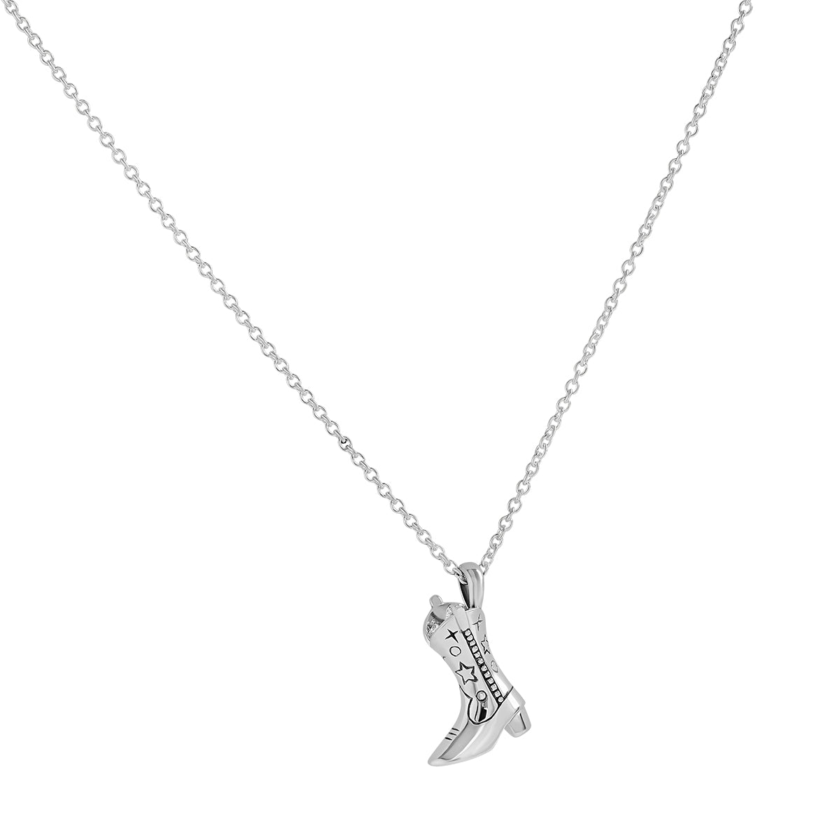 Cowgirl Boot Neck Charm
