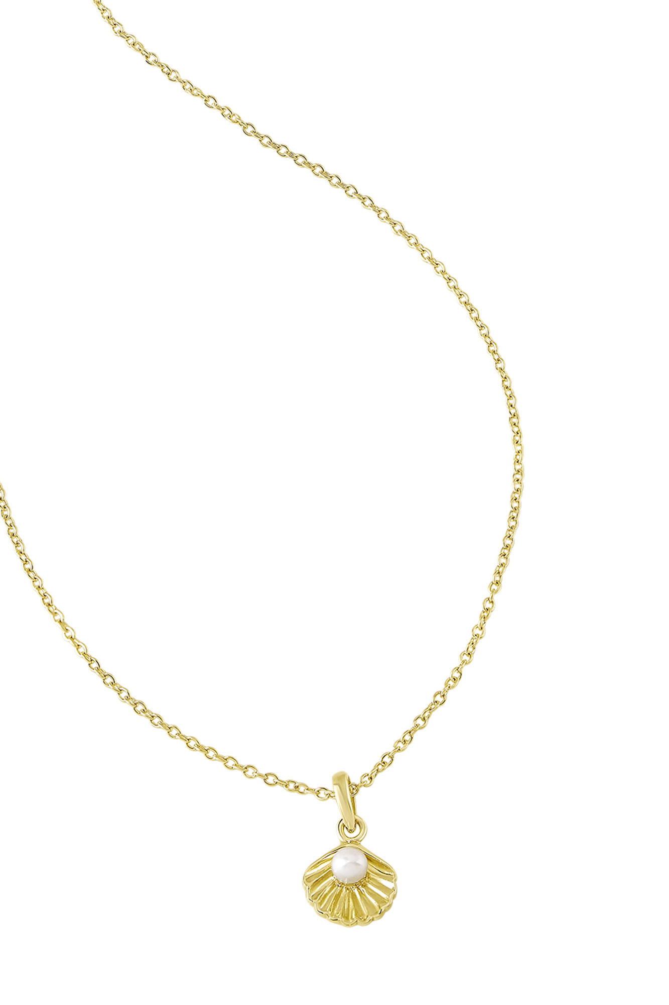 Seaside Ethereal Necklace Gold