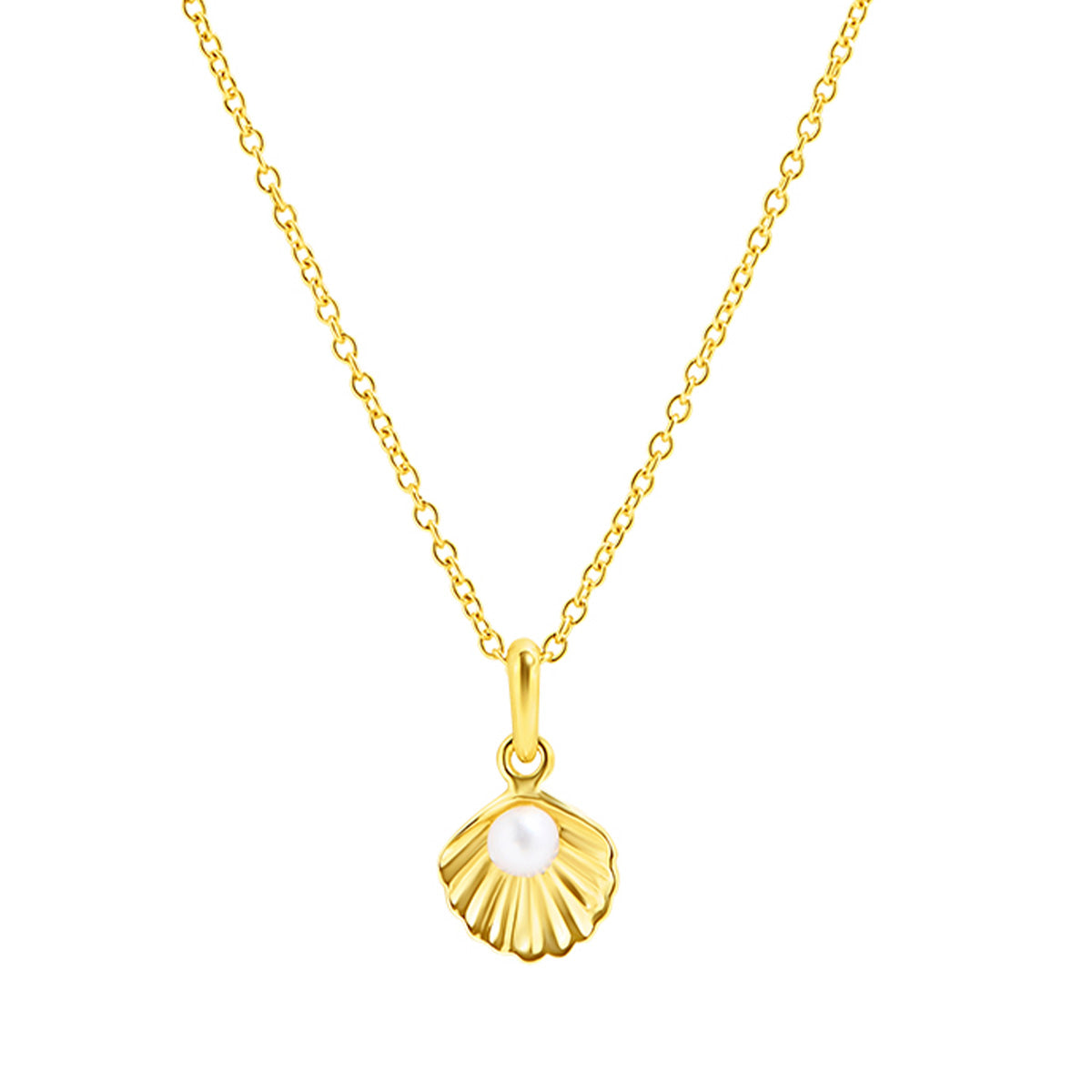 Seaside Ethereal Necklace Gold