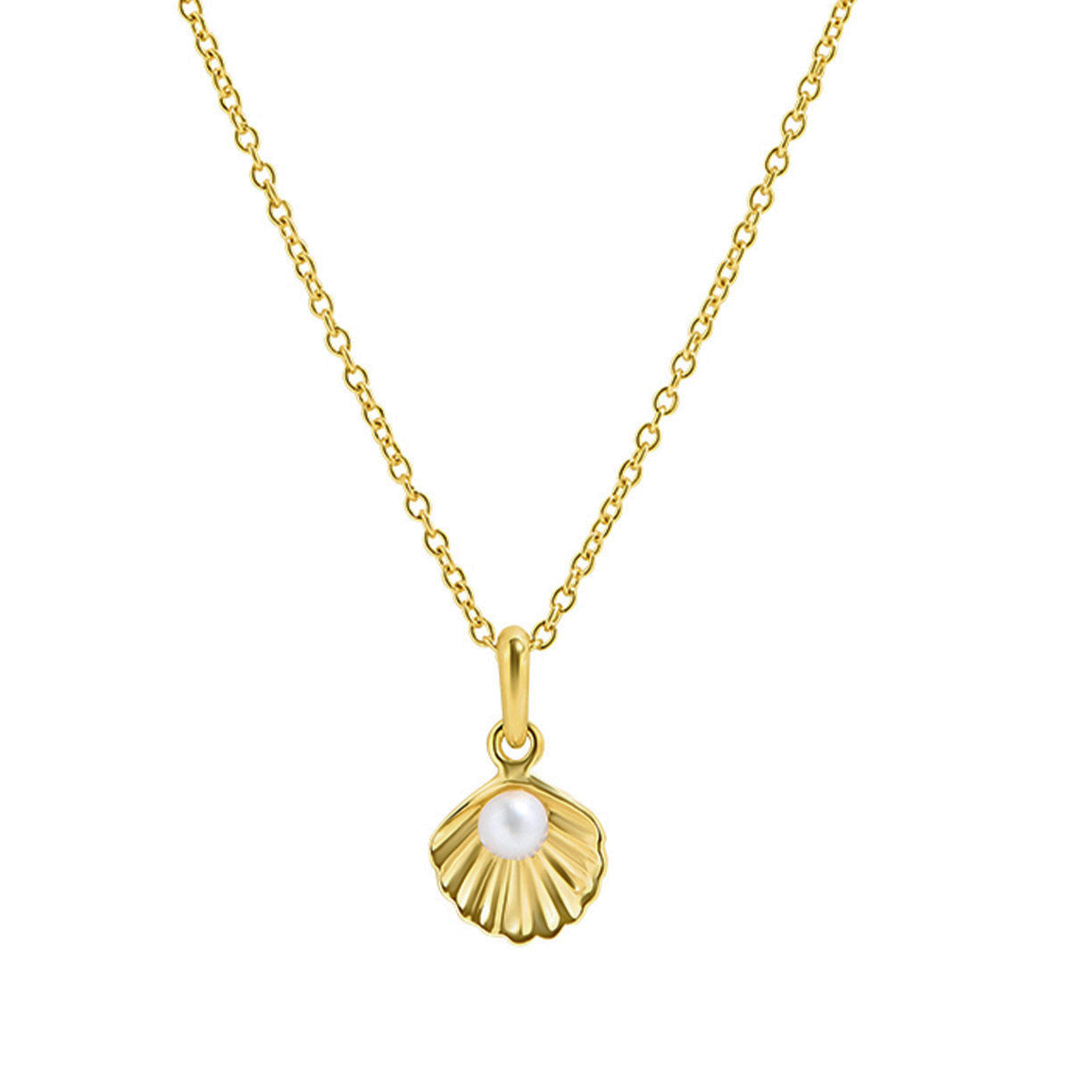 Seaside Ethereal Necklace Gold