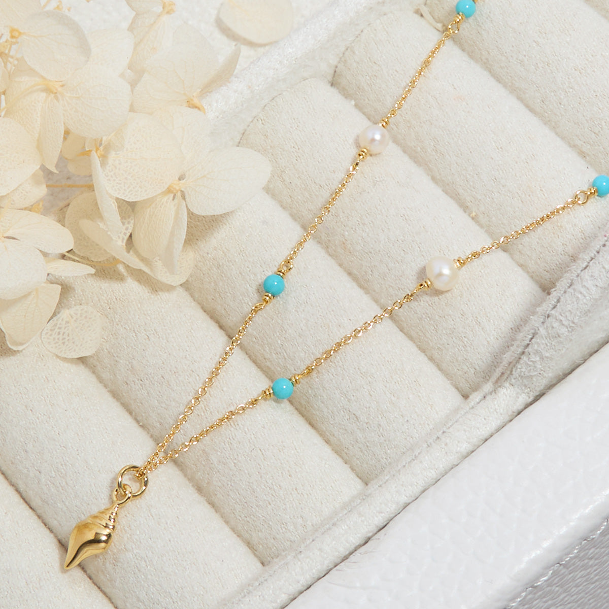 Santorini Necklace Gold