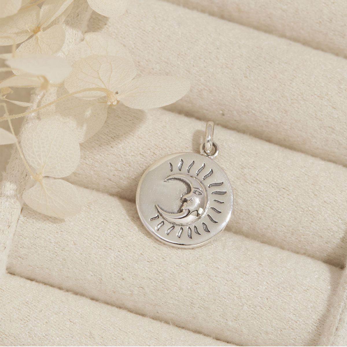 Sun and Moon Tarot Neck Charm