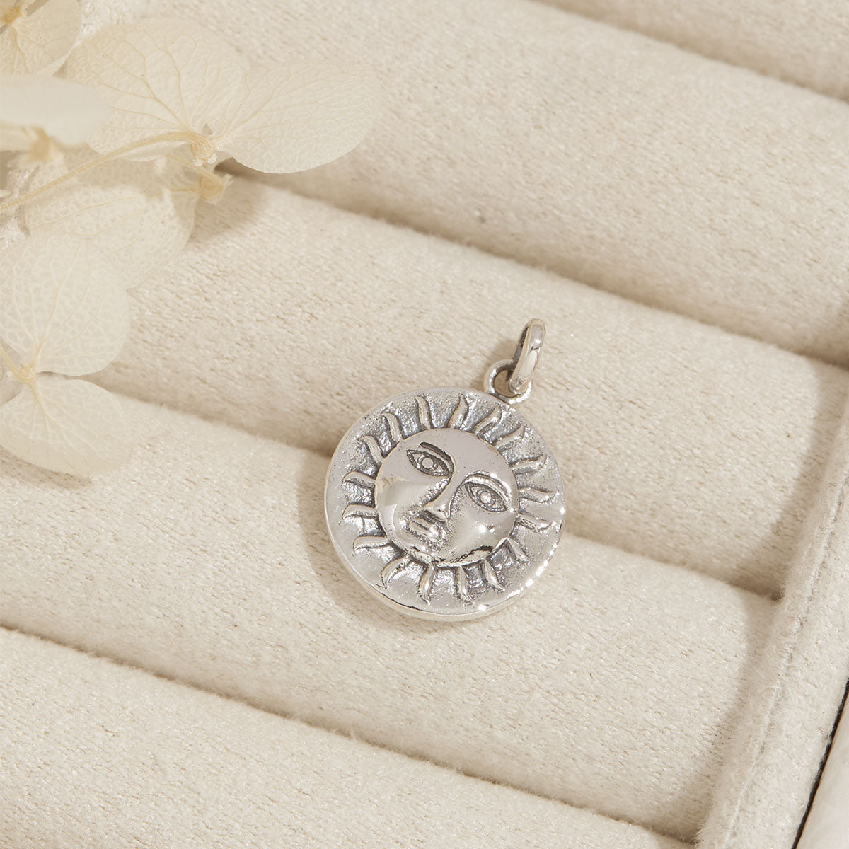 Sun and Moon Tarot Neck Charm