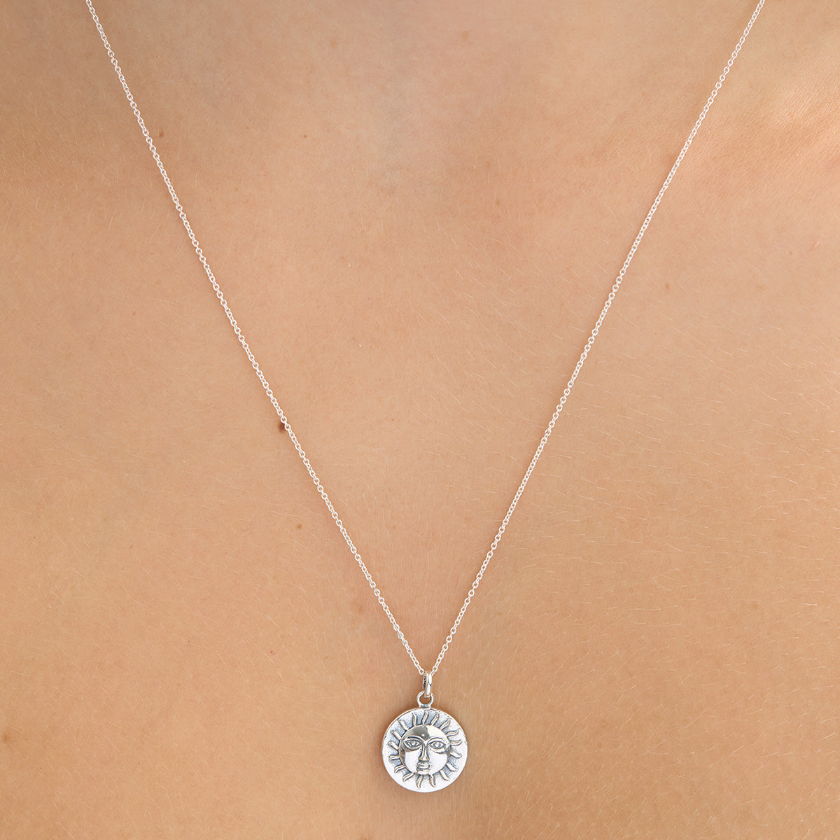 Sun and Moon Tarot Neck Charm