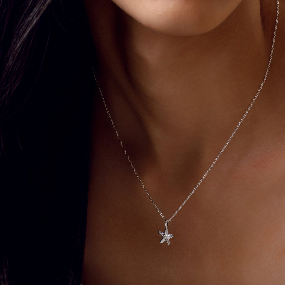 Dainty Starfish Necklace