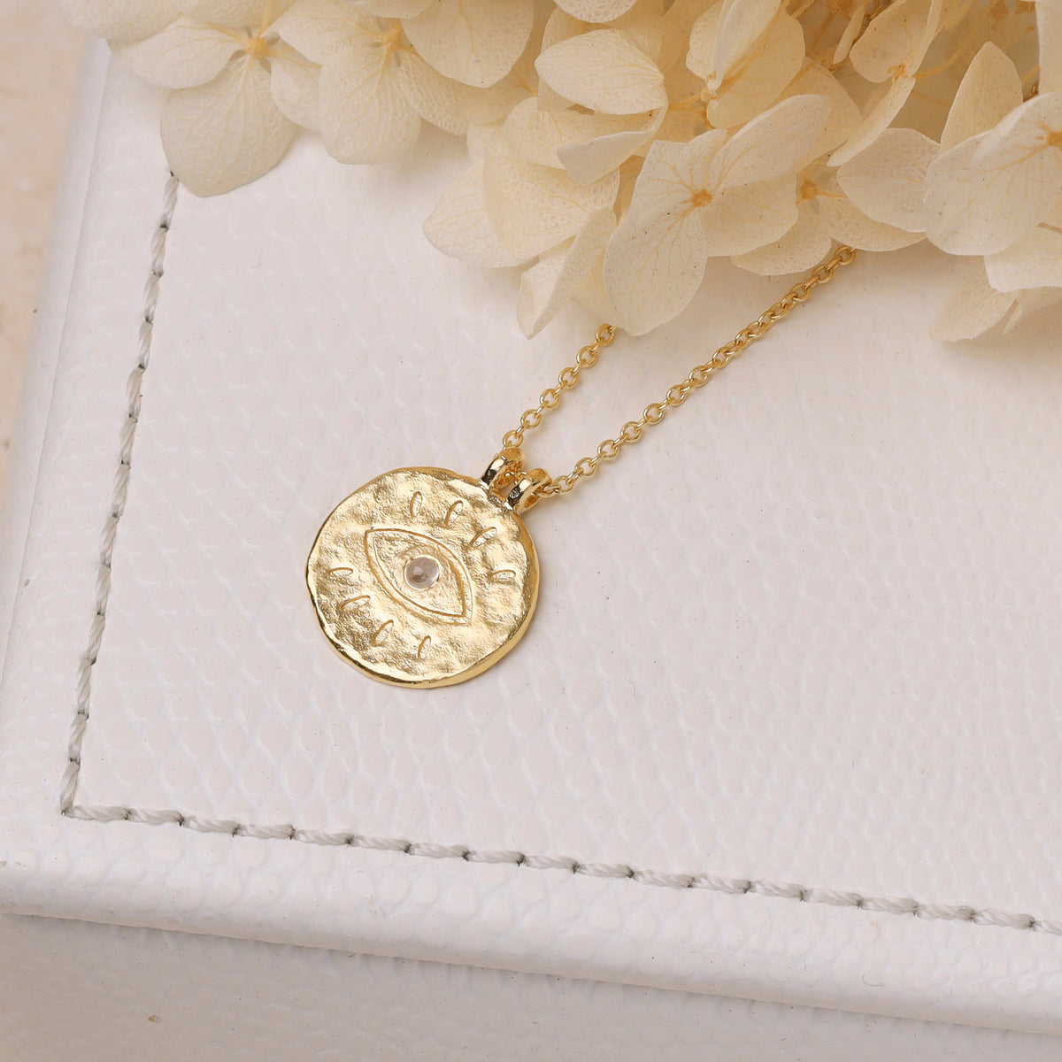 All Seeing Eye Necklace Gold - Landing 25th September