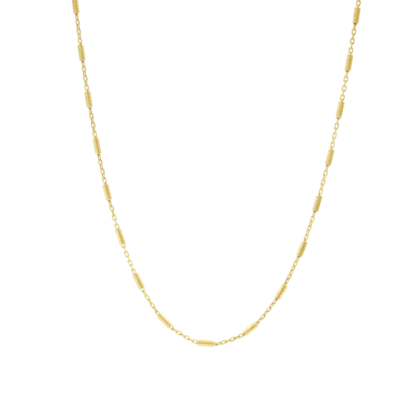 Station Chain Choker Gold