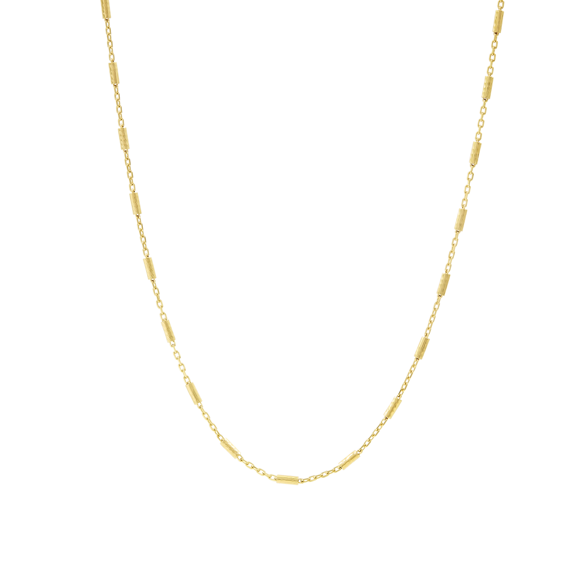Station Chain Choker Gold