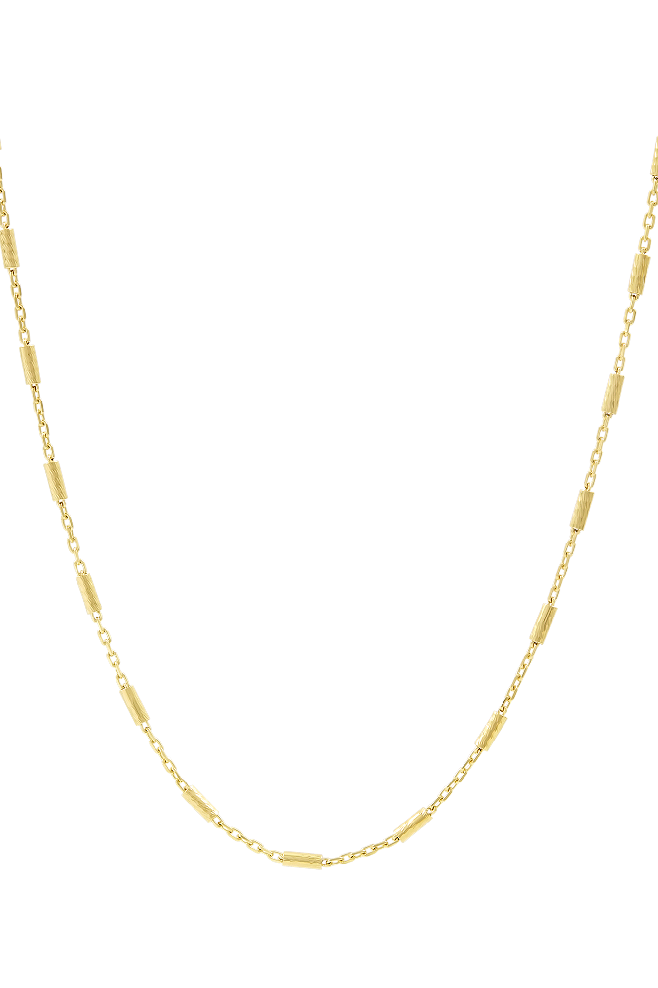 Station Chain Choker Gold