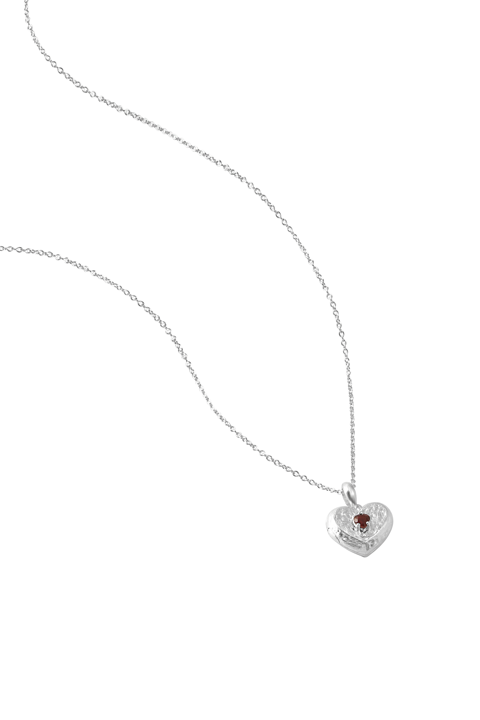 Eternal Love Garnet Locket