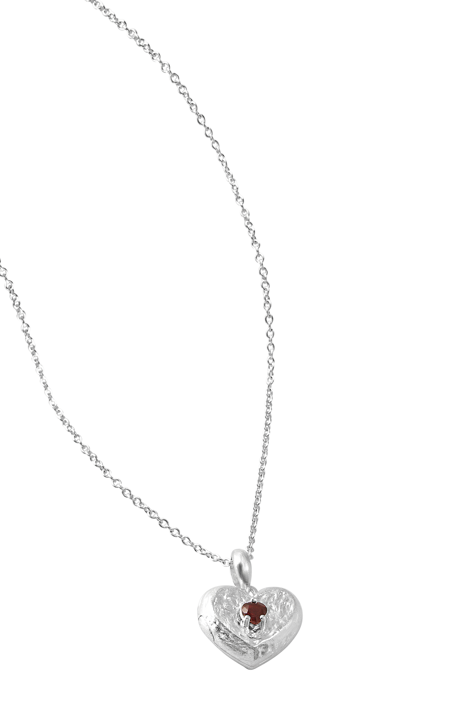 Eternal Love Garnet Locket