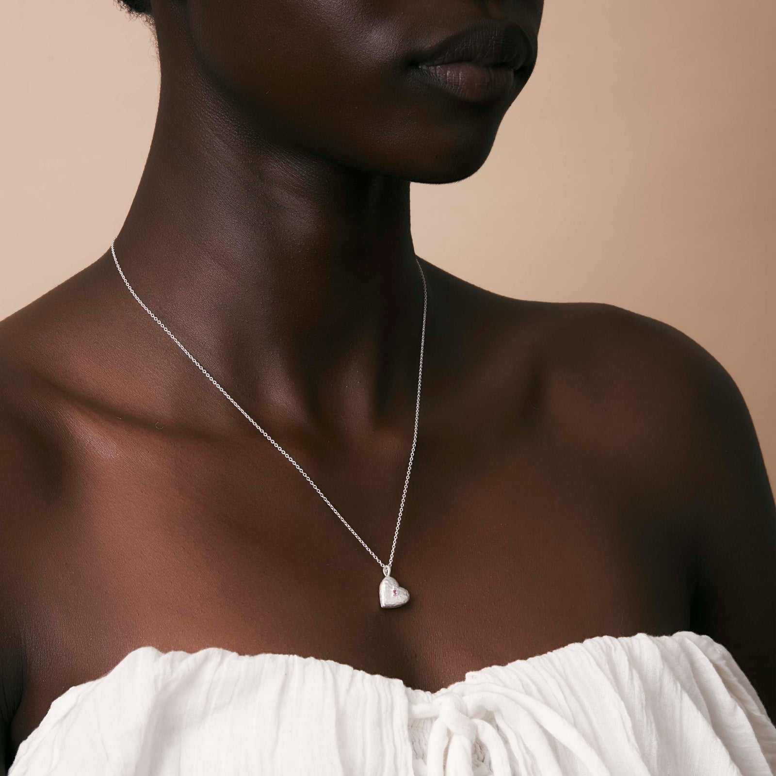 Cherished Pink Tourmaline Locket