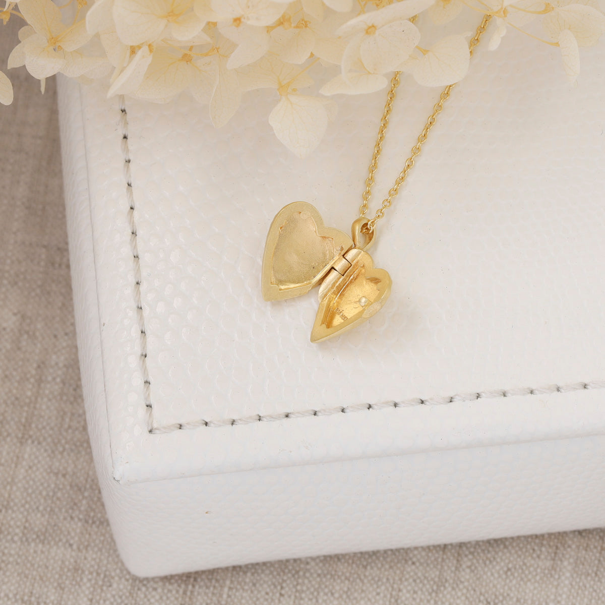 Cherished Pink Tourmaline Locket Gold