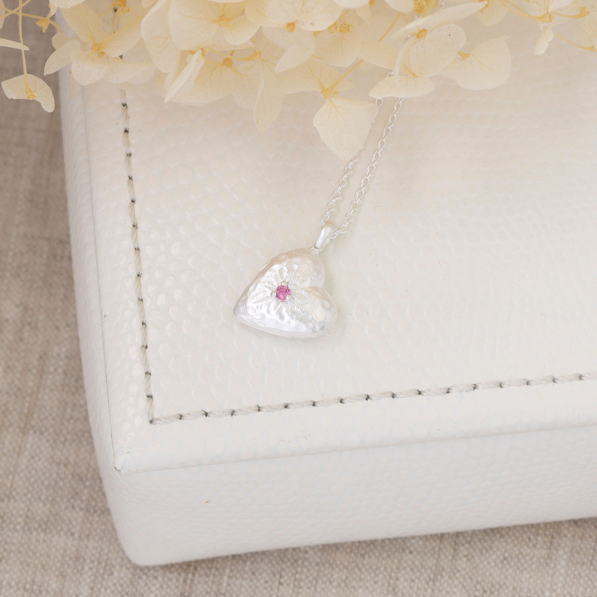 Cherished Pink Tourmaline Locket