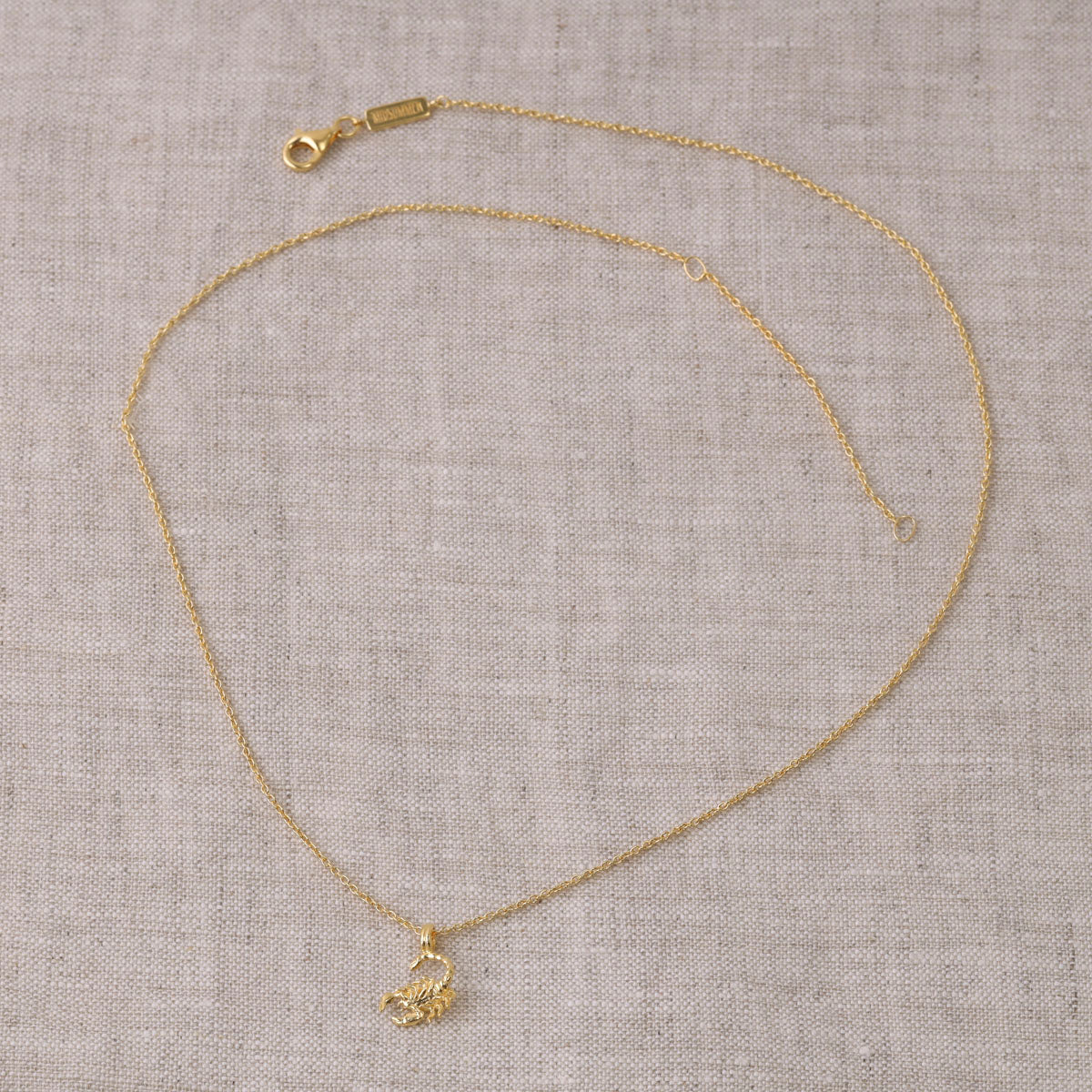 Scorpion Necklace Gold
