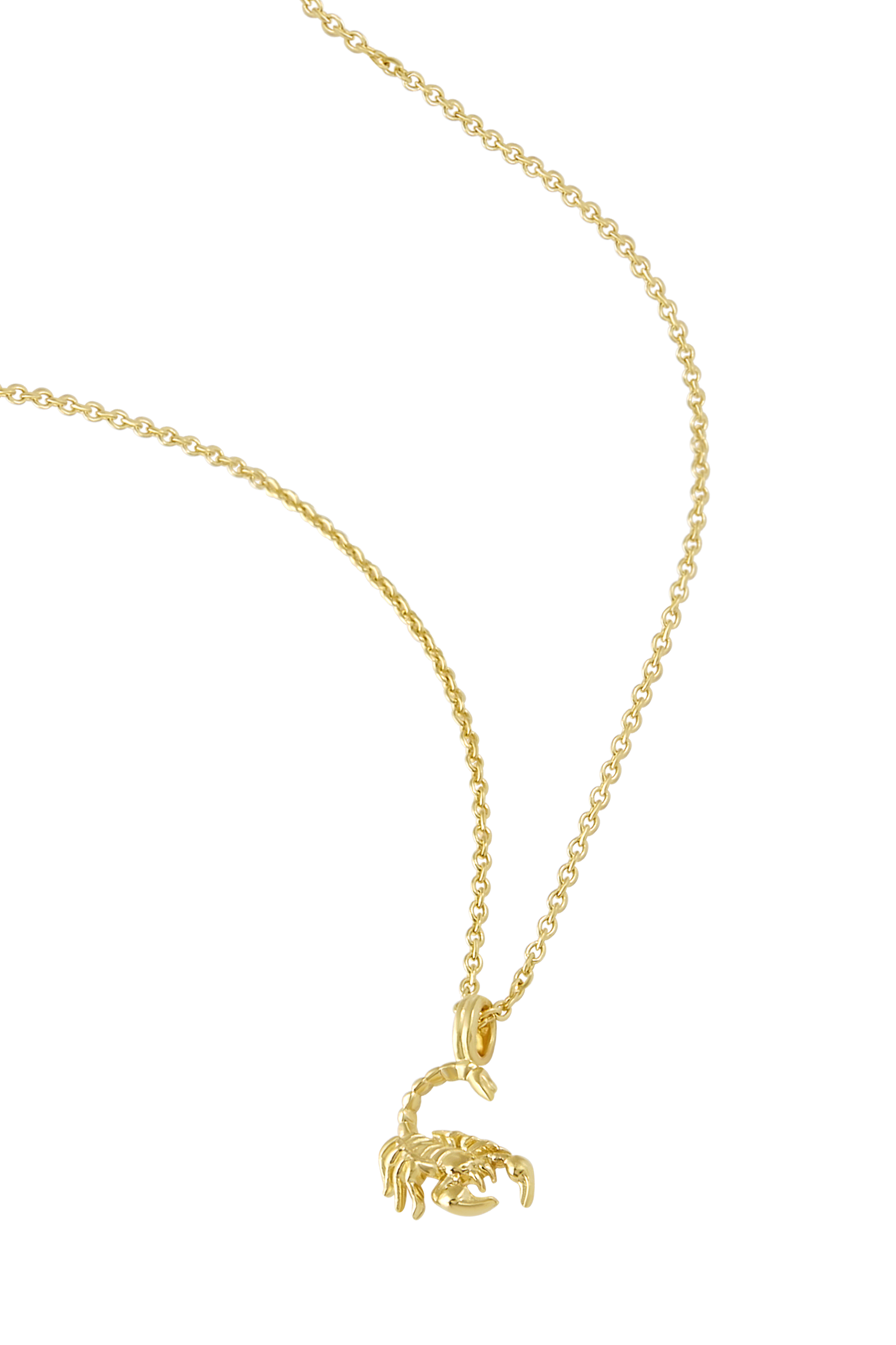 Scorpion Necklace Gold