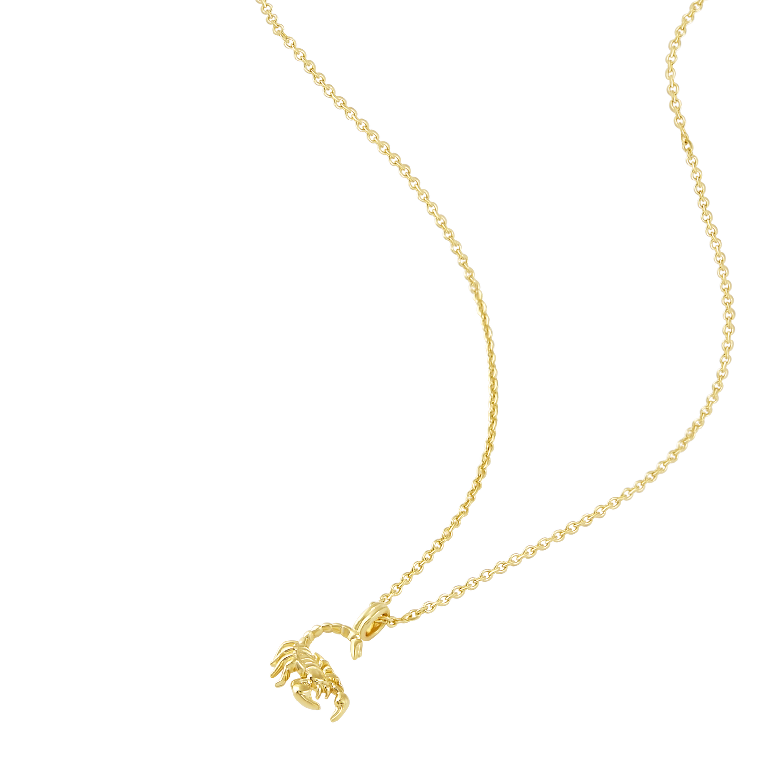 Scorpion Necklace Gold